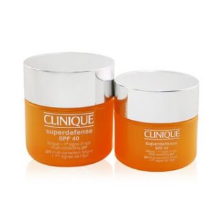 Clinique Superdefense SPF 40 Home & Away Set: Multi-Correcting Gel 50ml+ Multi-Correcting Gel 30ml  2pcs