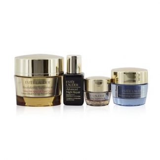 Estee Lauder All Day Glow (Revitalizing Supreme+) Set: Creme 50ml+ ANR Multi-Recovery 15ml+ Night Creme 15ml+ Eye Balm 5ml+ Bag  4pcs+1bag