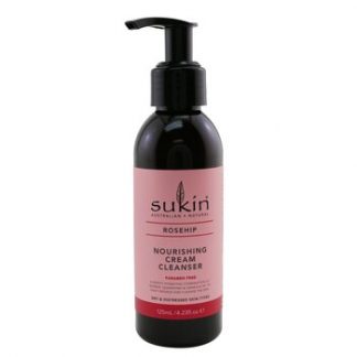 Sukin Rosehip Nourishing Cream Cleanser (Dry & Distressed Skin Types)  125ml/4.23oz