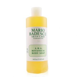 Mario Badescu A.H.A. Botanical Body Soap - For All Skin Types (Packaging Slightly Damaged)  472ml/16oz