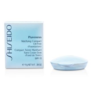 Shiseido Pureness Matifying Compact Oil Free Foundation SPF15 (Case + Refill) - # 50 Deep Ivory  11g/0.38oz