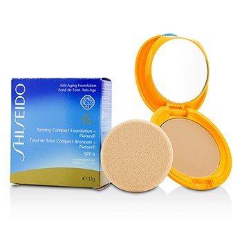 Shiseido Tanning Compact Foundation N SPF6 - Natural  12g/0.4oz