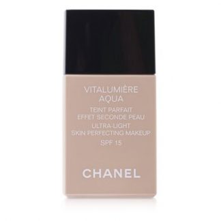 Chanel Vitalumiere Aqua Ultra Light Skin Perfecting M/U SPF15 - # 20 Beige  30ml/1oz