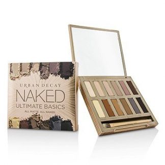 Urban Decay Naked Ultimate Basics Eyeshadow Palette: 12x Eyeshadow, 1x Doubled Ended Blending and Smudger Brush  -