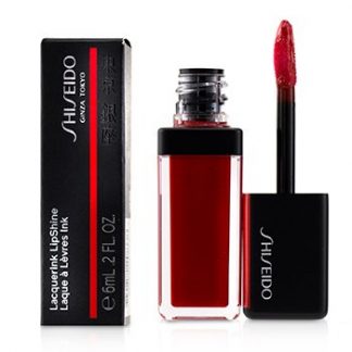 Shiseido LacquerInk LipShine - # 304 Techno Red (Red)  6ml/0.2oz