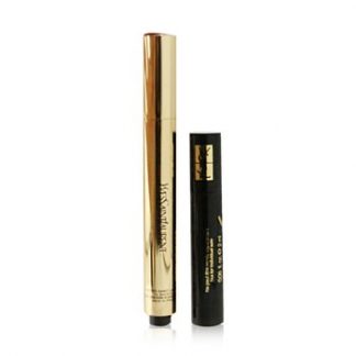 Yves Saint Laurent All Lights On Me Set (1xTouche Eclat  2.5ml/0.08oz + 1x Mini Mascara Volume Effet Faux Cils) - #2 (Luminous Ivory)  2pcs