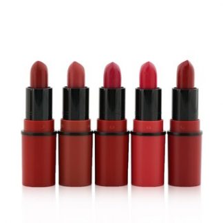 MAC Travel Exclusive Mini Lipsticks Set (5x Mini Lipstick + 1 Bag) - #Bright  5pcs+1Bag