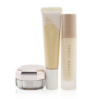 Fenty Beauty by Rihanna Pro Filt'R Hydrating Complexion Kit: Foundation 32ml + Primer 32ml + Instant Retouch Setting Powder 7.8g - #120  3pcs