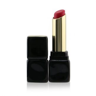 Guerlain Kisskiss Tender Matte Lipstick - # 666 Lucky Pink  2.8g/0.09oz