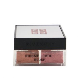 Givenchy Prisme Libre Blush 4 Color Loose Powder Blush - # 4 Organza Sienne (Woddy Oragne)  4x1.5g/0.0525oz