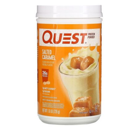 Quest Nutrition, Protein Powder, Salted Caramel, 1.6 lb (726 g)