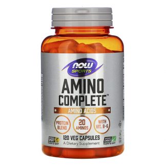 NOW Foods, Amino Complete, Amino Acids, 120 Veg Capsules