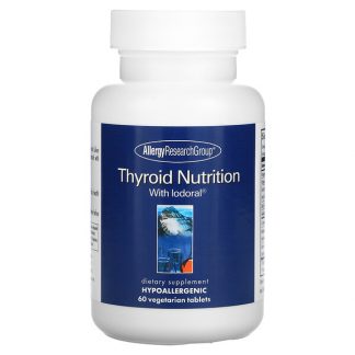 Allergy Research Group, Thyroid Nutrition with Iodoral, 60 Vegetarian Tablets