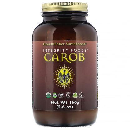 HealthForce Superfoods, Integrity Foods, Carob, 5.6 oz (160 g)