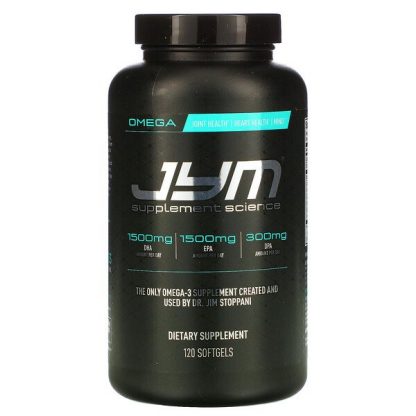 JYM Supplement Science, Omega-3, 120 Softgels