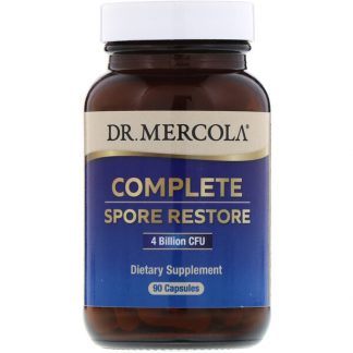 Dr. Mercola, Complete Spore Restore, 4 Billion CFU, 90 Capsules