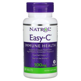 Natrol, Easy-C, 500 mg, 60 Tablets