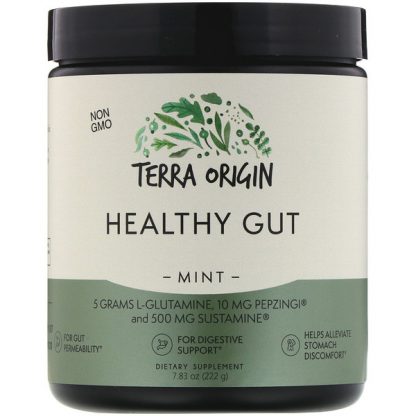 Terra Origin, Healthy Gut, Mint, 7.83 oz (222 g)