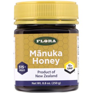 Flora, Manuka Honey, MGO 515+, 8.8 oz (250 g)