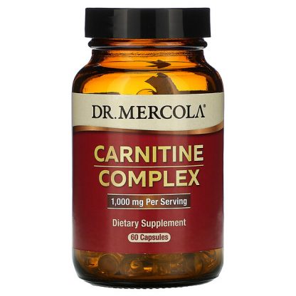 Dr. Mercola, Carnitine Complex, 500 mg, 60 Capsules