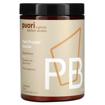 Puori, PB, Plant Protein Booster, Neutral, 0.7 lb (317 g)