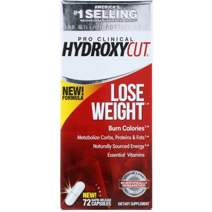 Hydroxycut, Pro Clinical Hydroxycut, Lose Weight, 72 Rapid-Release Capsules