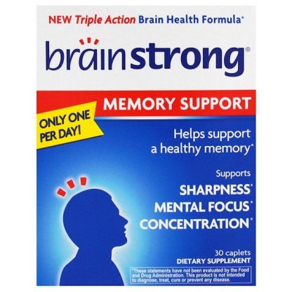 BrainStrong, Memory Support, 30 Caplets