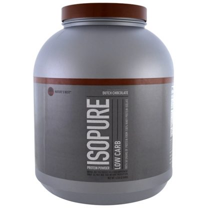 Isopure, Low Carb Protein Powder, Dutch Chocolate, 4.5 lbs (2.04 kg)