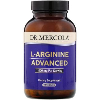 Dr. Mercola, L-Arginine Advanced, 333 mg, 90 Capsules