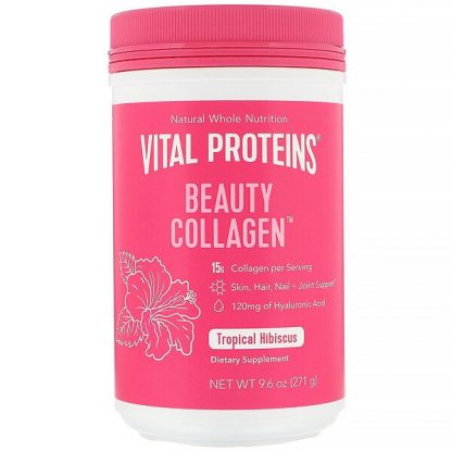 Vital Proteins, Beauty Collagen, Tropical Hibiscus, 9.6 oz (271 g)