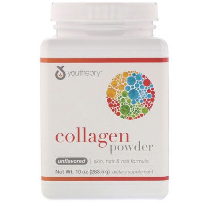 Youtheory, Collagen Powder, Unflavored, 10 oz (283.5 g)