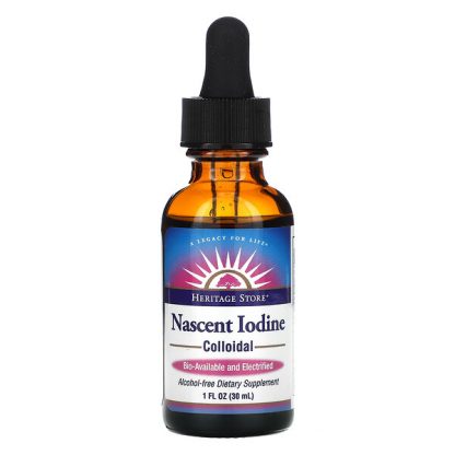 Heritage Store, Nascent Iodine, Colloidal, 1 fl oz (30 ml)