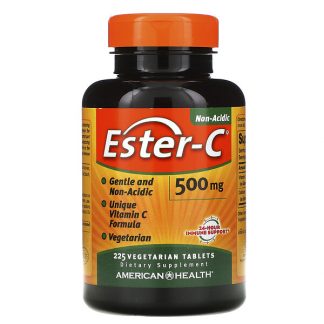 American Health, Ester-C, 500 mg, 225 Vegetarian Tablets