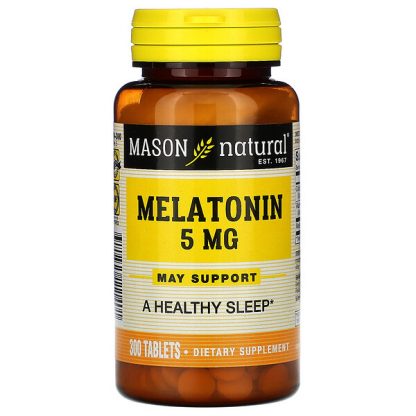 Mason Natural, Melatonin, 5 mg, 300 Tablets