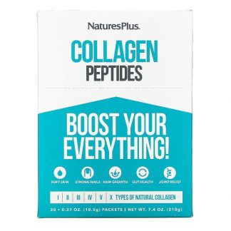 NaturesPlus, Collagen Peptides, 20 Stick Packets, 0.37 oz. (10.5 g) Each