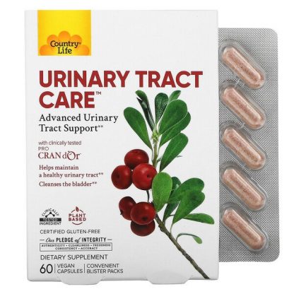 Country Life, Urinary Tract Care, 60 Vegan Capsules