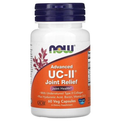 NOW Foods, Advanced UC-II Joint Relief, 60 Veg Capsules