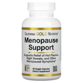 California Gold Nutrition, Menopause Support, 90 Veggie Capsules