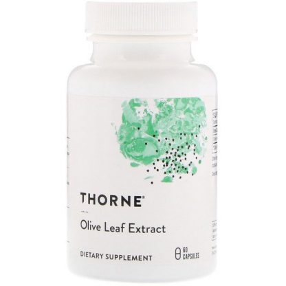 Thorne Research, Olive Leaf Extract, 60 Capsules