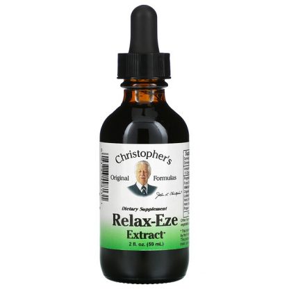 Christopher's Original Formulas, Relax-Eze Extract, 2 fl oz (59 ml)