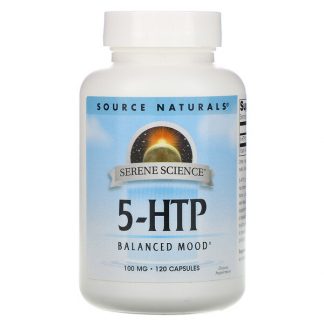 Source Naturals, 5-HTP, 100 mg, 120 Capsules