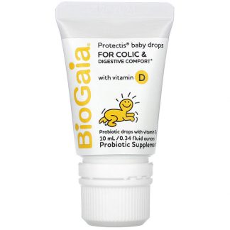 BioGaia, ProTectis, Baby Drops , For Colic & Digestive Comfort with Vitamin D, 0.34 fl oz (10 ml)