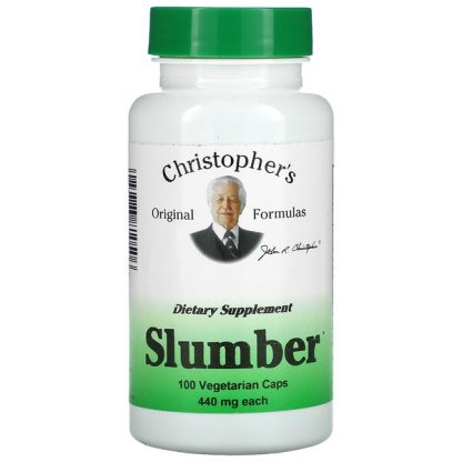 Christopher's Original Formulas, Slumber, 440 mg, 100 Vegetarian Caps