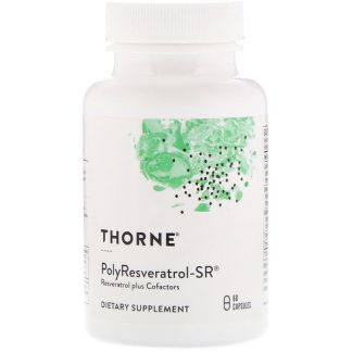 Thorne Research, PolyResveratrol-SR, 60 Capsules