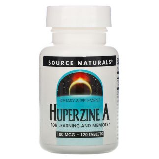 Source Naturals, Huperzine A, 100 mcg, 120 Tablets