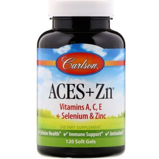 Carlson Labs, Aces + Zn, 120 Soft Gels