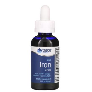 Trace Minerals ®, Ionic Iron, 22 mg, 1.9 fl oz (56 ml)