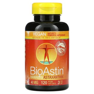 Nutrex Hawaii, BioAstin, 4 mg, 120 Vegan Soft Gels