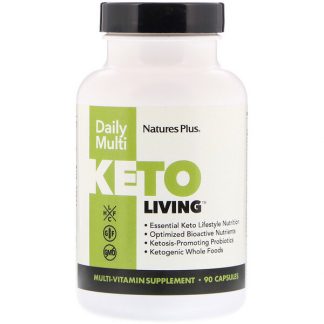 NaturesPlus, KetoLiving, Daily Multi, 90 Capsules