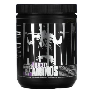 Universal Nutrition, Animal Enhanced BCAA, Juiced Aminos, Grape Juiced, 13.58 oz (385 g)